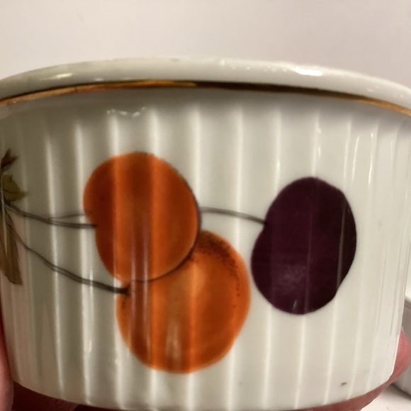 Set of 10 Royal Worcester ramekins, fruit of the vale - Picture 5 of 10